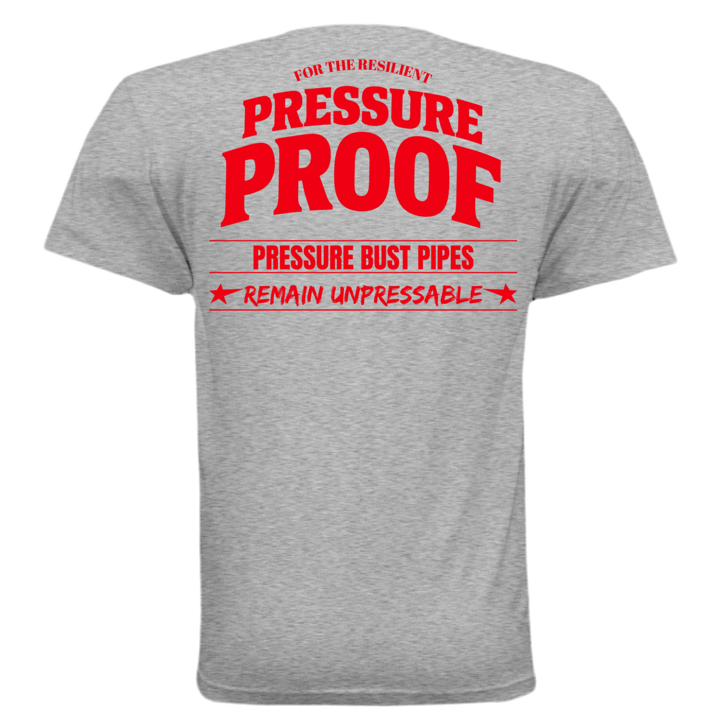 “UNPRESSABLE” Tee (Red Words)