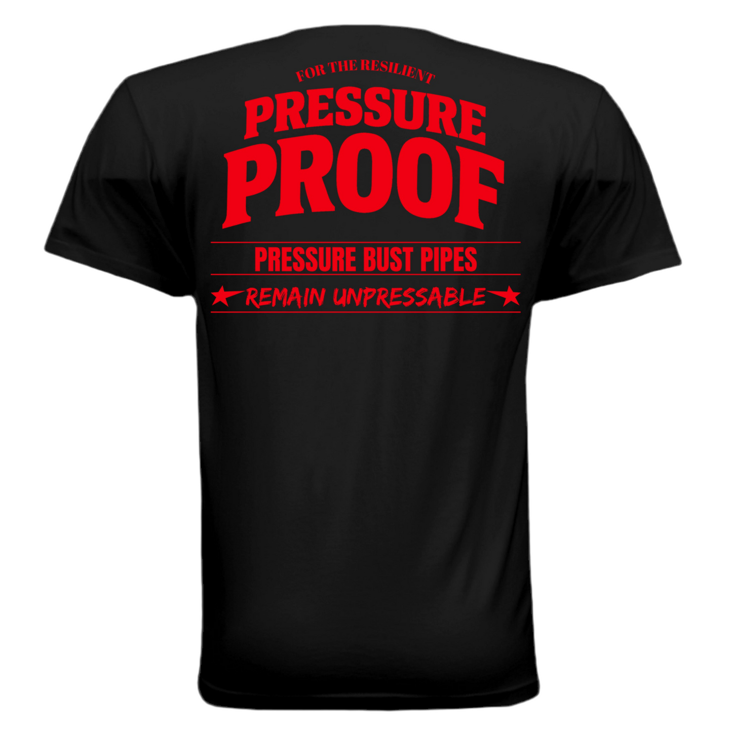 “UNPRESSABLE” Tee (Red Words)
