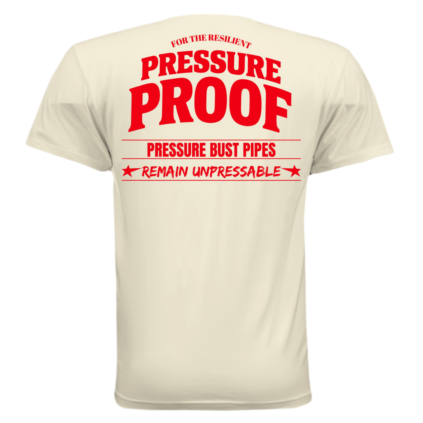 “UNPRESSABLE” Tee (Red Words)